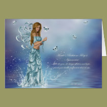 March Birthstone Fairy cards