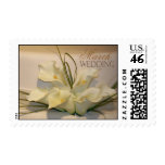 March Calla Lily Wedding Cake Postage - Customized