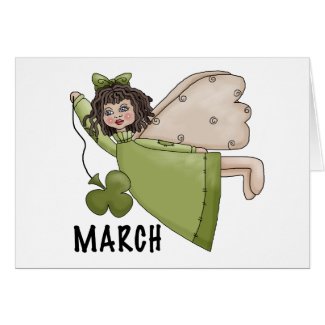 March Fairy card