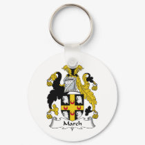 March Family Crest keychains by coatsofarms March Family Crest keychains