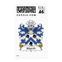 March Family Crest postage by coatsofarms March Family Crest postage