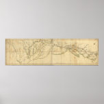 March from Boston to Yorktown Poster