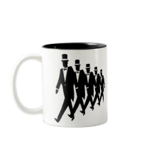 March of th Tuxes mugs by celebrationZ March of th Tuxes mugs