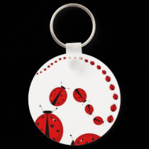 March of the Ladybugs keychains by CMZart March of the Ladybugs keychains