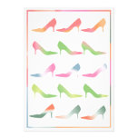March of the Pastel Pumps Custom Invites