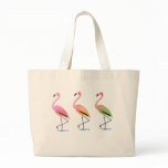 March of the Tropical Flamingos bags