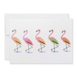 March of the Tropical Flamingos Invitation