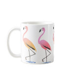 March of the Tropical Flamingos mugs