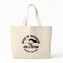 March on Washington 1963 Tote Bags