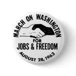 March on Washington 1963 Pinback Buttons