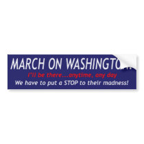 March on Washington bumper stickers by jcarcreations March on Washington bumper stickers