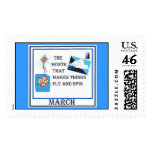 MARCH postage