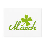 March Postcard
