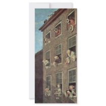 March, The March To Finchley, Or The Garden In Rack Card