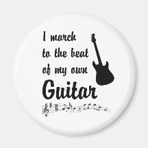March to the Beat: Guitar Magnets