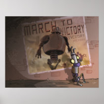 March to Victory Print