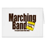 Marching Band and Chips Card