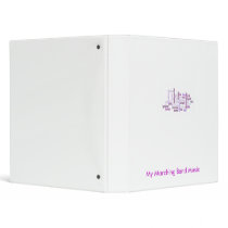 Marching Band Binder binders