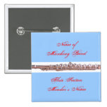 Marching Band Buttons ~ Flute buttons