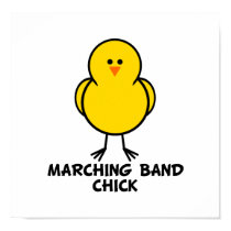 Marching Band Chick posters by chicktshirts8 Marching Band Chick posters