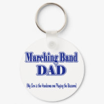 Marching Band Dad/ Bassoon keychains by hamitup Marching Band Dad/ Bassoon keychains