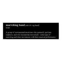 Marching Band Definition posters