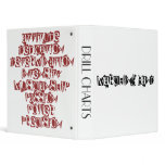 Marching Band Drill Chart D-Ring Binder