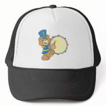 Marching Band Drummer Bear Mesh Hats