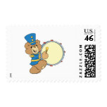 Marching Band Drummer Bear postage
