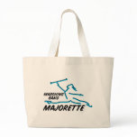 Marching Band Majorette Tote Bag