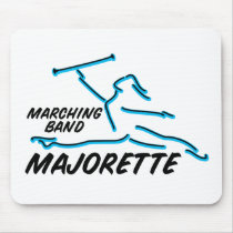Marching Band Majorette mousepads by DanceTwirlObsessions Marching Band Majorette mousepads