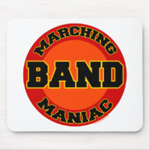 Marching Band Maniac Mouse Pads