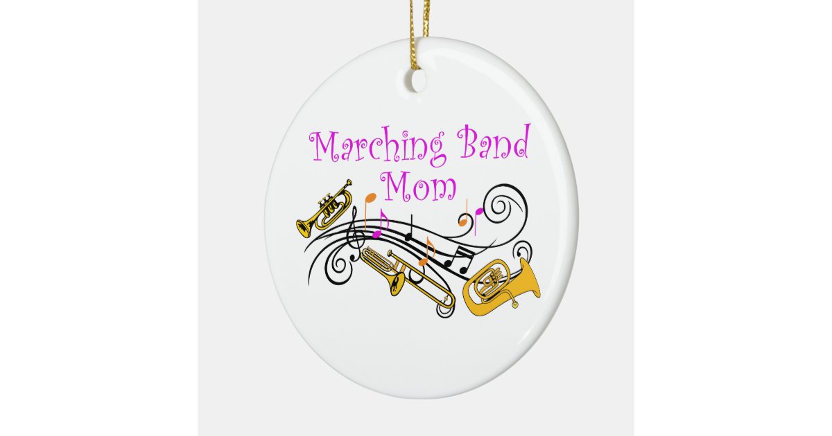 marching band mom ceramic ornament zazzle marching band mom ceramic ornament zazzle