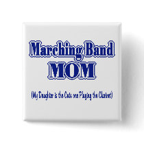Marching Band Mom/ Clarinet buttons