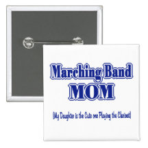 Marching Band Mom/ Clarinet Pins
