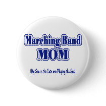 Marching Band Mom/ Saxophone buttons by hamitup Marching Band Mom/ Saxophone buttons