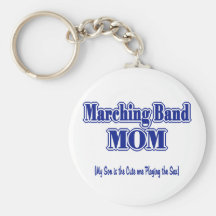 Marching Band Mom/ Saxophone Keychains