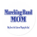Marching Band Mom/ Saxophone stickers