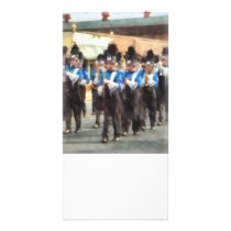 Marching Band Photo Greeting Card
