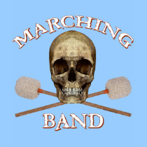 marching band t-shirt: Marching Band Pirate