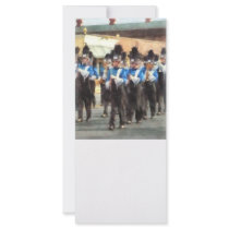 Marching Band Rack Card Design