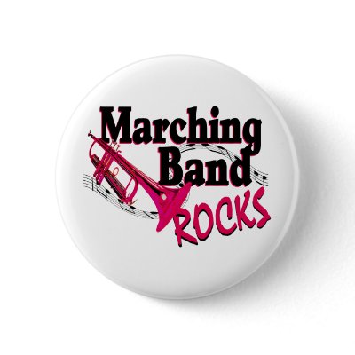 Marching Band Rocks button