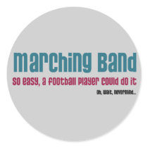Marching Band. So Easy, Sticker