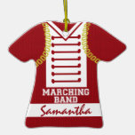 Marching Band Uniform Photo Christmas Tree Ornaments