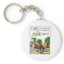 Marching Band Yields Funny Offbeat Cartoon Gifts Key Chains