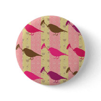 Marching Birds Design Botton buttons