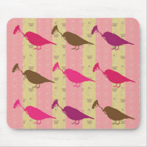 Marching Birds Design Mousepad