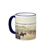 Marching in the Rain after Gettysburg Mug by HDKingsbury Marching in the Rain after Gettysburg Mug