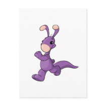 Marching purple Blumaroo postcards