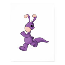 Marching purple Blumaroo posters